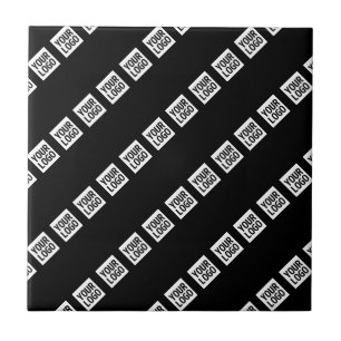 Ihr Logo, Design oder Foto diagonal gekachelt Fliese