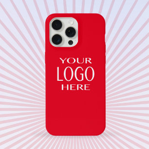 Ihr Logo Einfacher Logo-Ersatz iPhone 15 Pro Max Hülle