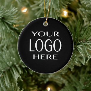 Ihr Logo Einfacher Logo-Ersatz Keramik Ornament