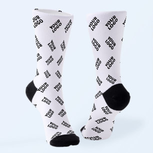 Ihr Logo Einfaches alternierendes Wiederholungsm Socken