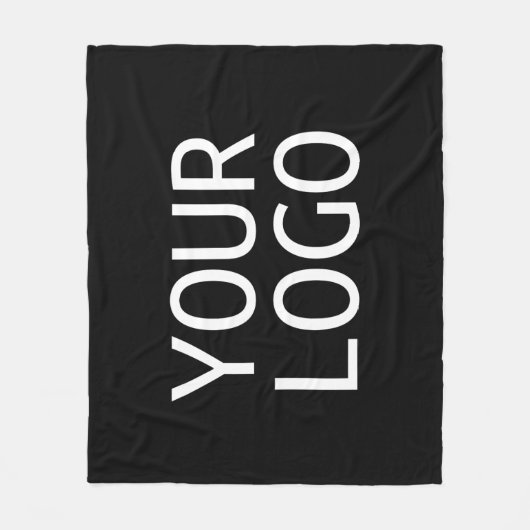 Ihr Logo | Einfaches Austauschen von Logos Fleecedecke (Vorderseite)