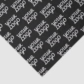 Ihr Logo | Einfaches Muster für wiederholte Logos Seidenpapier (Ausschnitt)