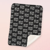 Ihr Logo | Einfaches Muster für wiederholte Logos Sherpadecke