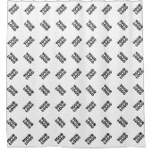 Ihr Logo | Einfaches Wechseln mehrerer Muster Duschvorhang (Vorderseite)