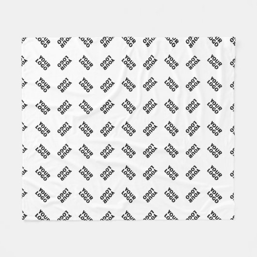 Ihr Logo | Einfaches Wechseln mehrerer Muster Fleecedecke (Vorderseite (Horizontal))