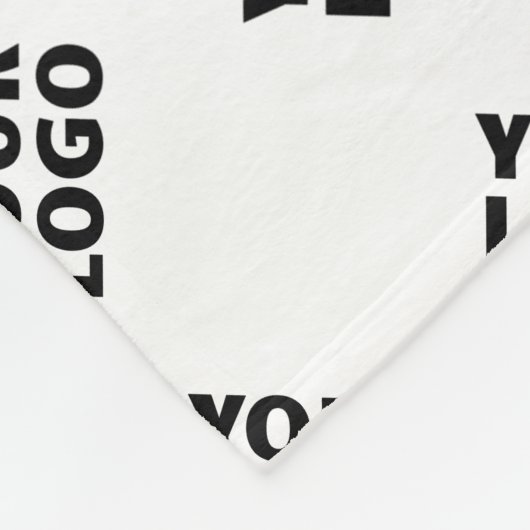 Ihr Logo | Einfaches Wechseln mehrerer Muster Fleecedecke (Ecke)