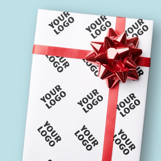 Ihr Logo | Einfaches Wechseln mehrerer Muster Geschenkpapier