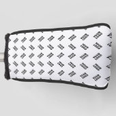 Ihr Logo | Einfaches Wechseln mehrerer Muster Golf Headcover (Vorderseite)