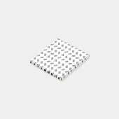 Ihr Logo | Einfaches Wechseln mehrerer Muster Post-it Klebezettel (angewinkelt)