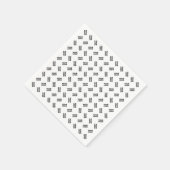 Ihr Logo | Einfaches Wechseln mehrerer Muster Serviette (Ecke)