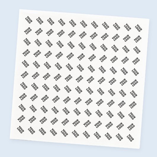 Ihr Logo | Einfaches Wechseln mehrerer Muster Serviette