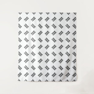 Ihr Logo Einfaches Wechseln mehrerer Muster Wandteppich