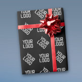 Ihr Logo | Einzigartiges anderes Logo oder Design Geschenkpapier