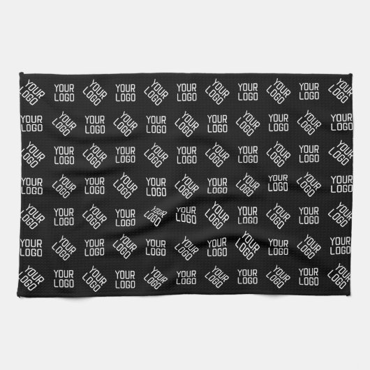 Ihr Logo | Einzigartiges anderes Logo oder Design Geschirrtuch (Horizontal)