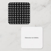 Ihr Logo | Einzigartiges Logo, Design oder Bildmus Begleitkarte (Vorne/Hinten)