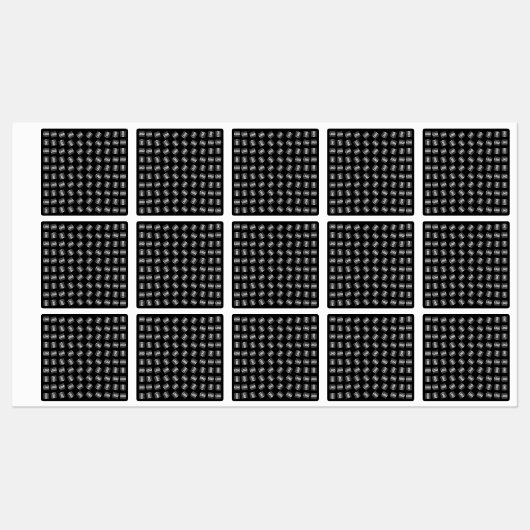 Ihr Logo | Einzigartiges Logo, Design oder Bildmus Etiketten (Blatt)