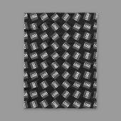 Ihr Logo | Einzigartiges Logo, Design oder Bildmus Fleecedecke