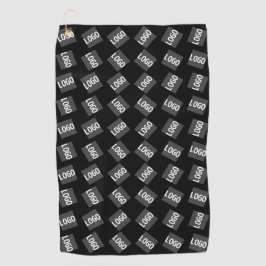 Ihr Logo | Einzigartiges Logo, Design oder Bildmus Golfhandtuch