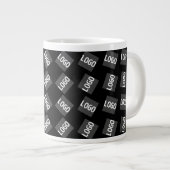 Ihr Logo | Einzigartiges Logo, Design oder Bildmus Jumbo-Tasse (Vorderseite Rechts)