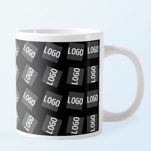 Ihr Logo | Einzigartiges Logo, Design oder Bildmus Jumbo-Tasse
