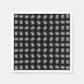 Ihr Logo | Einzigartiges Logo, Design oder Bildmus Serviette (Vorderseite)