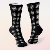 Ihr Logo | Einzigartiges Logo, Design oder Bildmus Socken