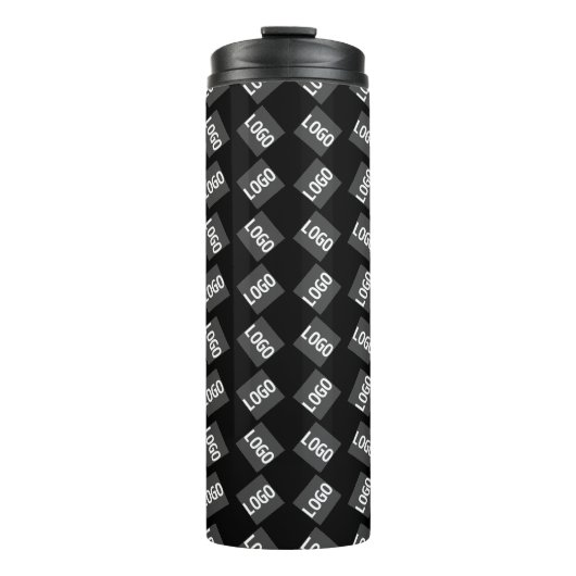 Ihr Logo | Einzigartiges Logo, Design oder Bildmus Thermosbecher (Vorderseite)