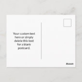 Ihr Logo | Einzigartiges wechselndes Logo oder Des Postkarte (Rückseite)