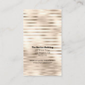 Ihr Logo, elegant, Beruflich platiniert Visitenkarte (Rückseite)