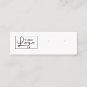 Ihr Logo-Erscheinen zeigt den QR-Code für Social M Mini Visitenkarte (Vorderseite)