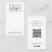 Ihr Logo-Erscheinen zeigt den QR-Code für Social M Visitenkarte (Vorne/Hinten)