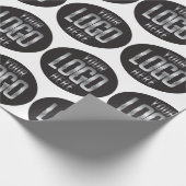 Ihr Logo finden Sie hier auf dem White Wrapping Pa Geschenkpapier (Ecke)