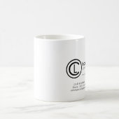 Ihr Logo finden Sie hier Einfach & Einfach Kaffee  Kaffeetasse (Mittel)