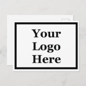 Ihr Logo finden Sie hier. Postkarte (Vorne/Hinten)