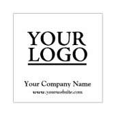 Ihr Logo-Firmenname Gummistempel (Prägung)