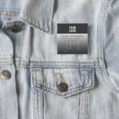 Ihr Logo, Firmenname & Monogramm Button (Beispiel)