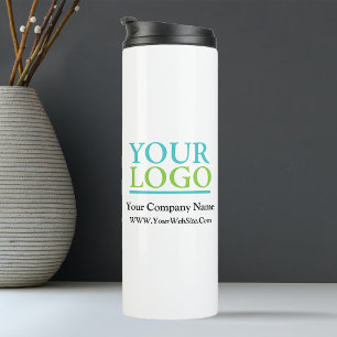 Ihr Logo, Firmenname Promo, Nachricht Thermosbecher