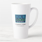 Ihr Logo, Firmenname und Website-Promotion Milchtasse (Rechts)