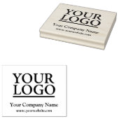 Ihr Logo, Firmenname, Website Gummistempel (Stempel)
