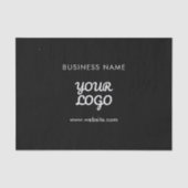 Ihr Logo Firmenname & Website oder Slogan Seidenpapier (Vorderseite)