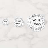 Ihr Logo-Firmenname Werbeaktion Personalisiert Konfetti (Vorderseiten)