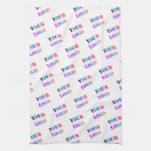 Ihr Logo Foto Business Werbung Küchentücher (Vertikal)