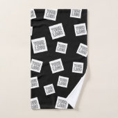 Ihr Logo, Foto oder anderes Bild | Random-Platzier Badhandtuch Set (Handtuch)
