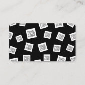 Ihr Logo, Foto oder anderes Bild | Random-Platzier Begleitkarte (Vorderseite)