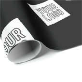 Ihr Logo, Foto oder anderes Bild | Random-Platzier Geschenkpapier (Rolleneckpunkt)