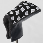 Ihr Logo, Foto oder anderes Bild | Random-Platzier Golf Headcover (3/4 Vorderseite)