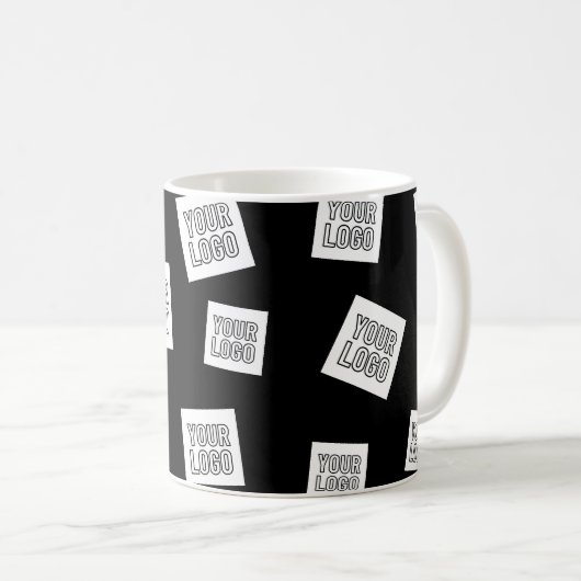 Ihr Logo, Foto oder anderes Bild | Random-Platzier Kaffeetasse (VorderseiteRechts)
