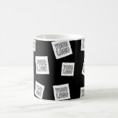 Ihr Logo, Foto oder anderes Bild | Random-Platzier Kaffeetasse (Mittel)