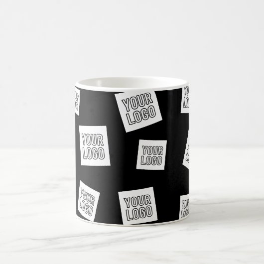 Ihr Logo, Foto oder anderes Bild | Random-Platzier Kaffeetasse (Mittel)