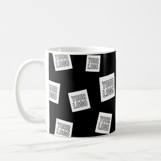 Ihr Logo, Foto oder anderes Bild | Random-Platzier Kaffeetasse (Links)